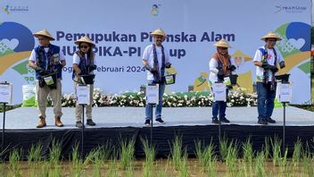 زيادة المنتجات الزراعية ، تشجع Pupuk Indonesia على استخدام الأسمدة العضوية