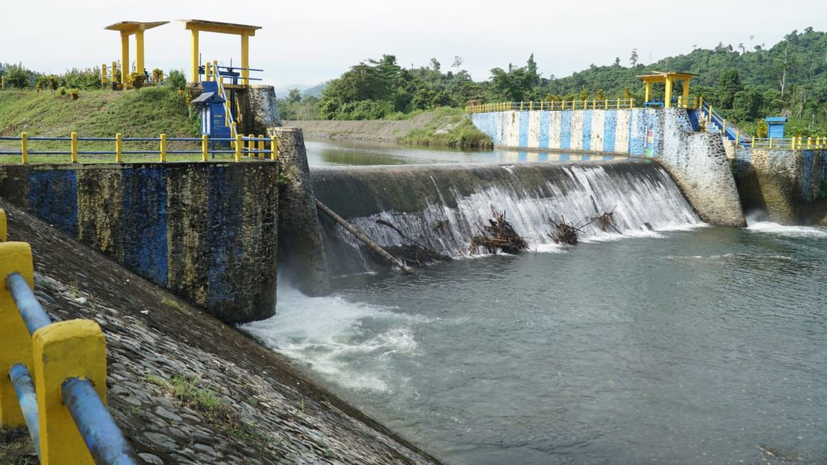 rénage : Deux réseaux d'irrigation dans l'est de Halmahera, réparés et transformés dans la nourriture