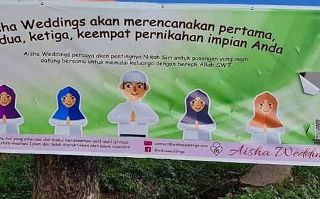 Warganet Emosi dengan Iklan Pernikahan Anak di Aisha Weddings