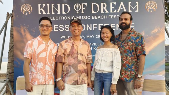 Kind Of Dream Festival 2024 在雅加达巴西海滩举办国际DJ表演