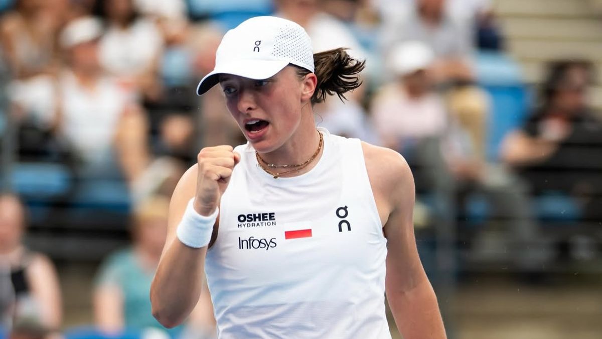 Performa Lagi Buruk, Iga Swiatek Tetap Optimistis Hadapi Australia Open 2026