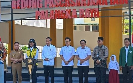 Presiden Jokowi Resmikan Pembangunan dan Renovasi Sarana Pendidikan Rp84,2 Miliar di Kalteng