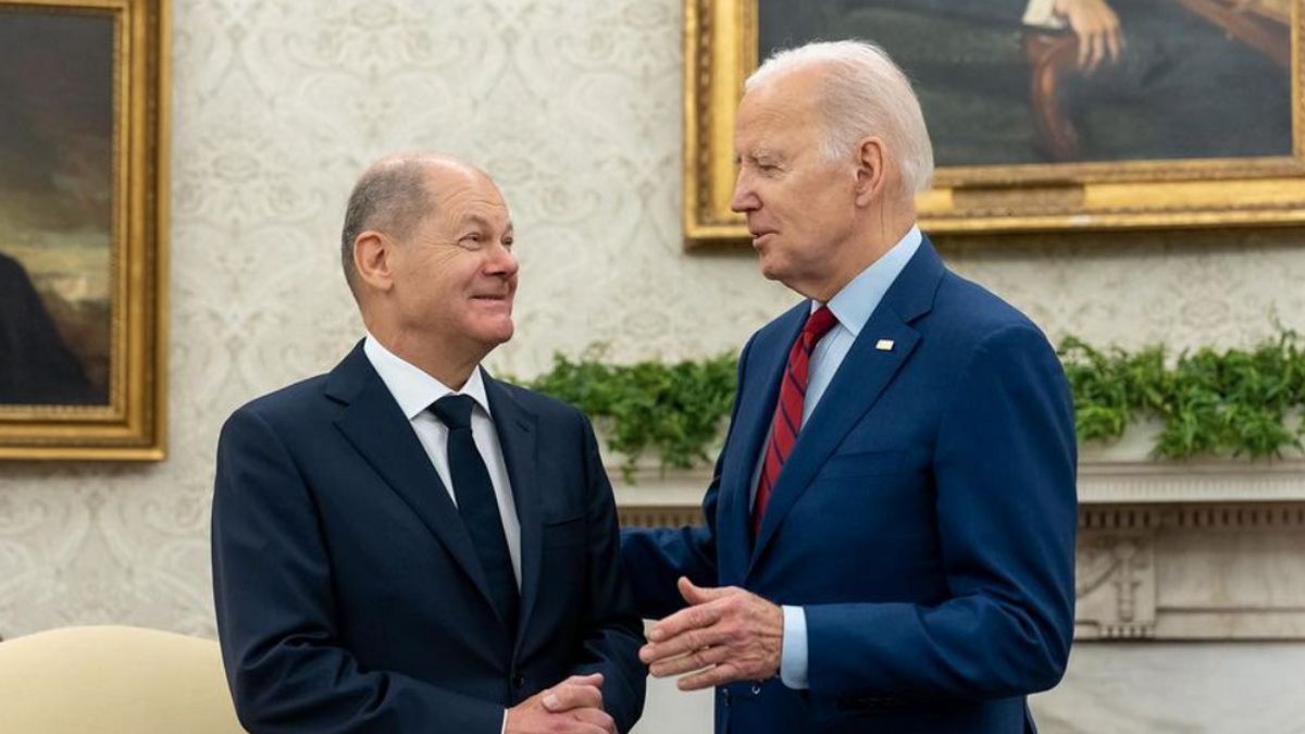 بايدن-شولتس يلتقي في البيت الأبيض لمناقشة المساعدات لأوكرانيا