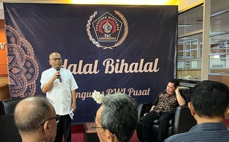 Saat Halal Bihalal PWI Pusat, Atal S Depari Ungkap Rencana Kongres PWI 2023