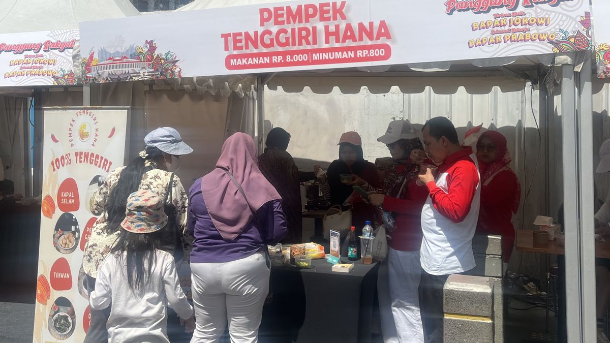 Demi Ikut Bazar di Pesta Rakyat Pelantikan Prabowo-Gibran, UMKM Ini Datang dari Palembang ke Jakarta