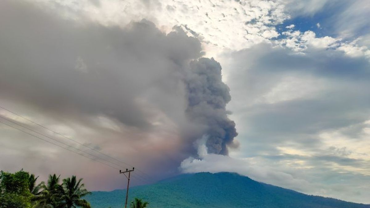 Erupsi Gunung Lewotobi NTT, Polisi Implementasi Buka Tutup Jalan Trans Flores