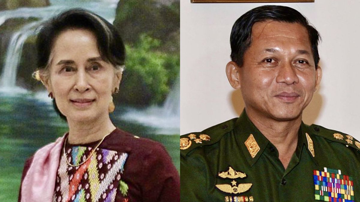 ミャンマー軍の指導者アウン フライン将軍 我々は選挙とcovid 19に焦点
