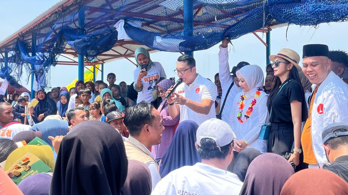 Kampanye di Kepulauan Seribu, RK Pamer Dapat Dukungan Prabowo