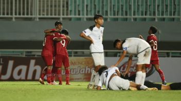 印尼国家队在U-17亚洲杯预选赛第一场比赛中以14-0击败关岛，向坎朱鲁汉悲剧的受害者献祭