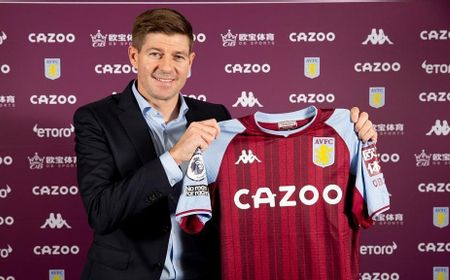 Steven Gerrard Tak Bisa Pimpin Laga Aston VIlla lawan Chelsea dan Leeds United karena  Positif COVID-19