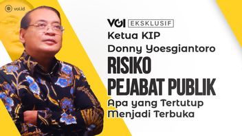 ビデオ独占、KIPドニーヨエスジャントロ会長、情報を入手する権利と法律を保証する公衆を強調