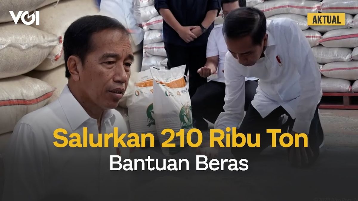 VIDEO: Impact Of El Nino, President Jokowi Orders Bulog To Distribute 210 Tons Of Rice Every Month