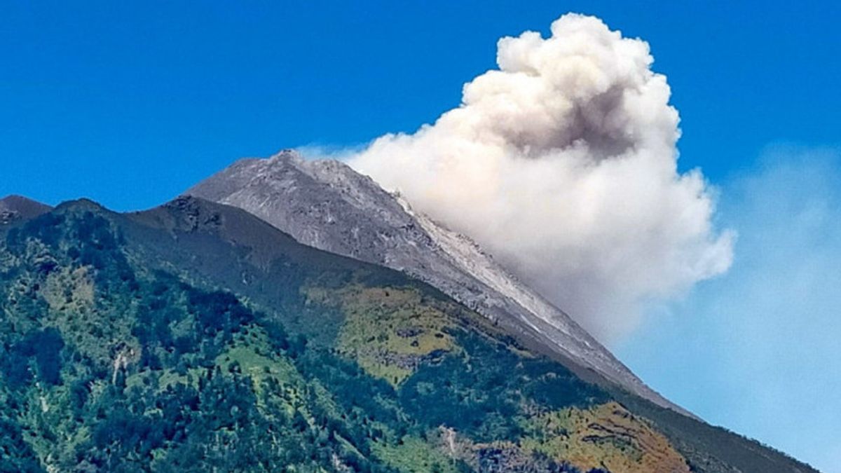Mount Merapi Today: Launches Hot Clouds 2.5 Km