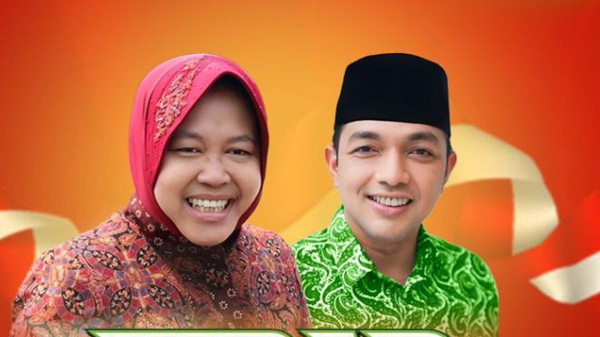 List Of East Java Pilkada Today, PDIP: Risma-Gus Han Ready To "Clean-Clean" East Java