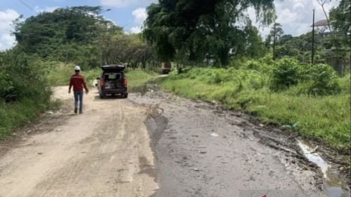 Repair Road Access Towards The Palaran Toll Gate, East Kalimantan Provincial Government Prepares A Budget Of IDR 60.7 Billion