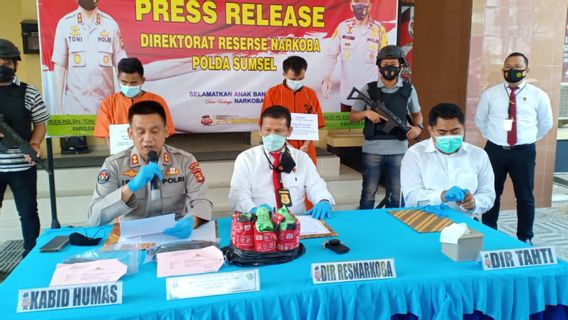 La Police Du Sud De Sumatra N’a Pas Livré 3 Kg De Méthamhétamine De Padang