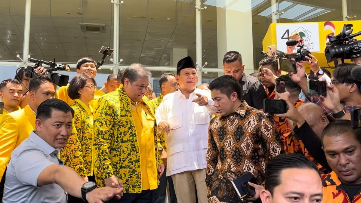 Golkar Gibran成为Cawapres的提案由Prabowo与Ketum Parpol Coalition讨论