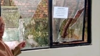 Terror Dozens Of Glass Classes Of SMPN 46 Palembang Were Broken, The Police Were Still Looking For The Perpetrators