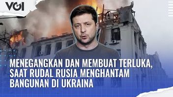 فيديو: متوتر ومخيف، مع سقوط صاروخ روسي على مبنى في أوكرانيا