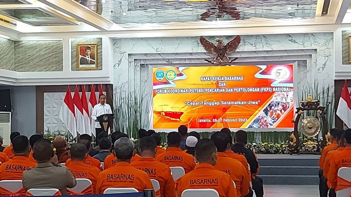 Frekuensi Bencana di Indonesia Meningkat, Presiden Jokowi Dorong Basarnas Edukasi Masyarakat Soal Pertolongan Awal