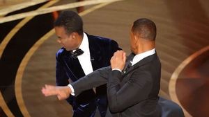 Will Smith Tampar Chris Rock di Ajang Penghargaan Piala Oscar 2022, Begini Kronologinya