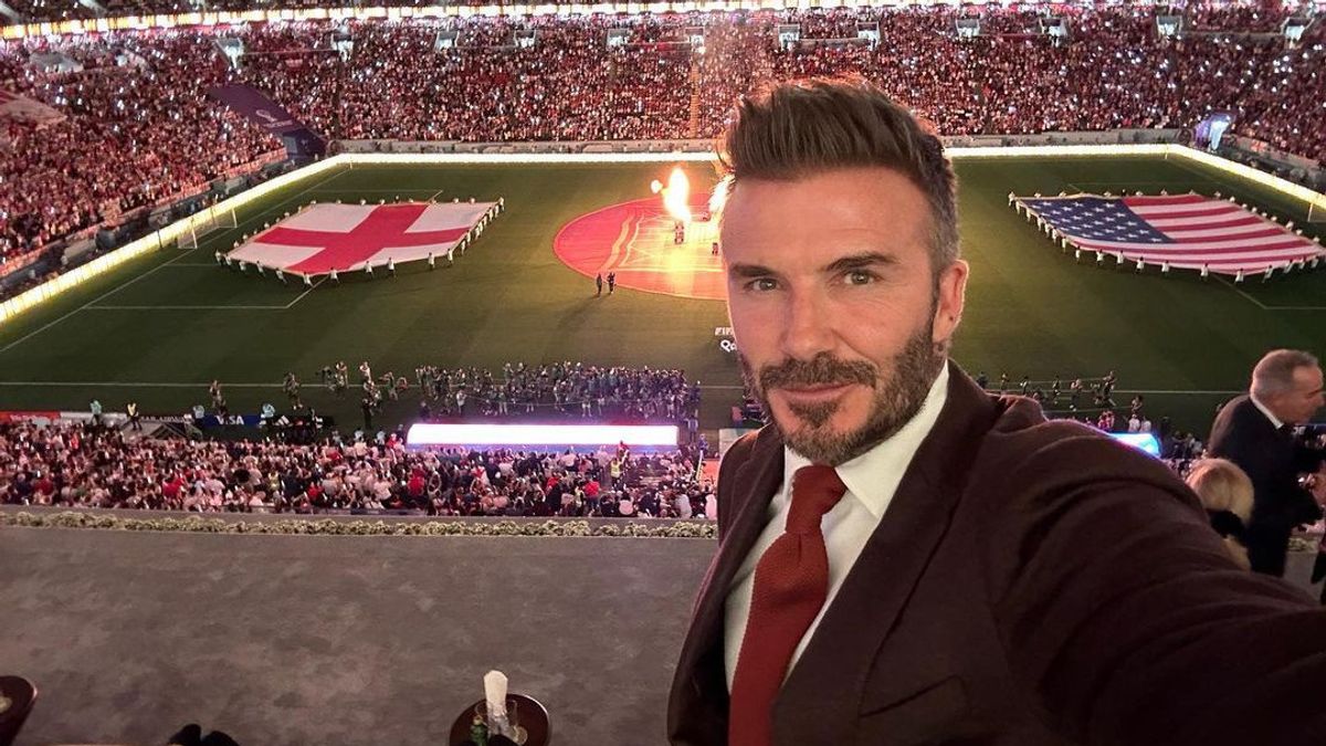 David Beckham Harus Lompat Pagar karena Dikerubuti Fans setelah Nonton Debut Putranya Romeo di Brentford