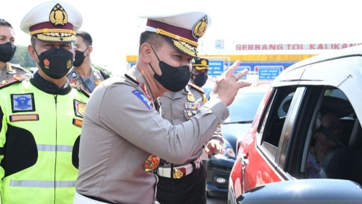 避免交通拥堵更舒适，国家警察总部敦促旅客在5月6日之前返回雅加达