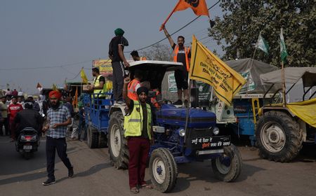 Mobil Pejabat Tabrak Pengunjuk Rasa, Enam Orang Tewas dalam Demonstrasi Petani di India