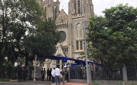 Gereja Katedral Batasi Jemaat Ibadah Kenaikan Isa Almasih