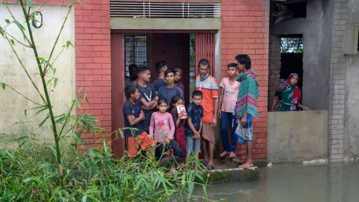 バングラデシュの大洪水、2百万人が影響を受けた