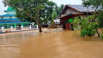 南加里曼丹受HST洪水影响的5个地区