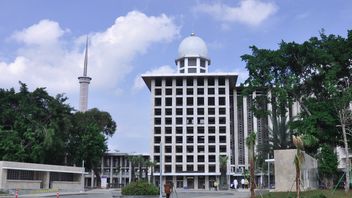 After The Renovation, The Istiqlal Mosque Is Not Yet Open To The Public