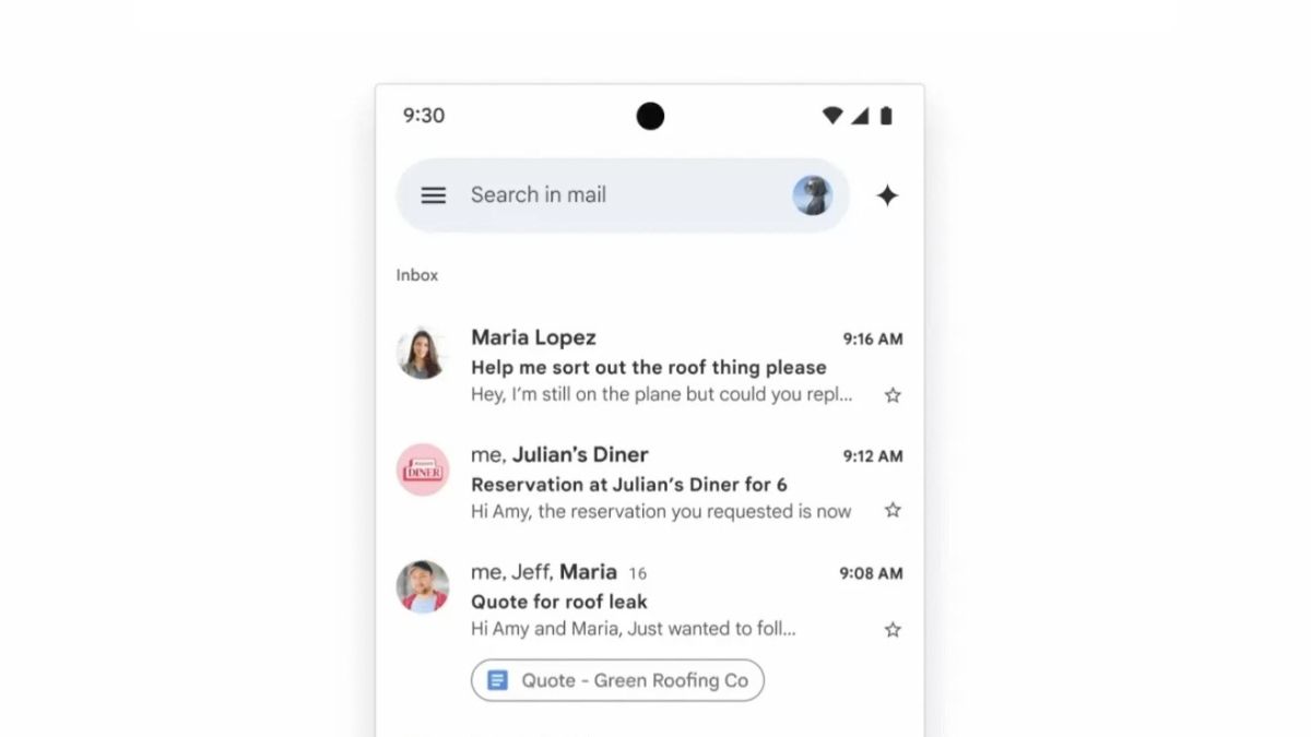 جاكرتا - ستطلق Google أحدث ثلاث ميزات Gemini في Gmail