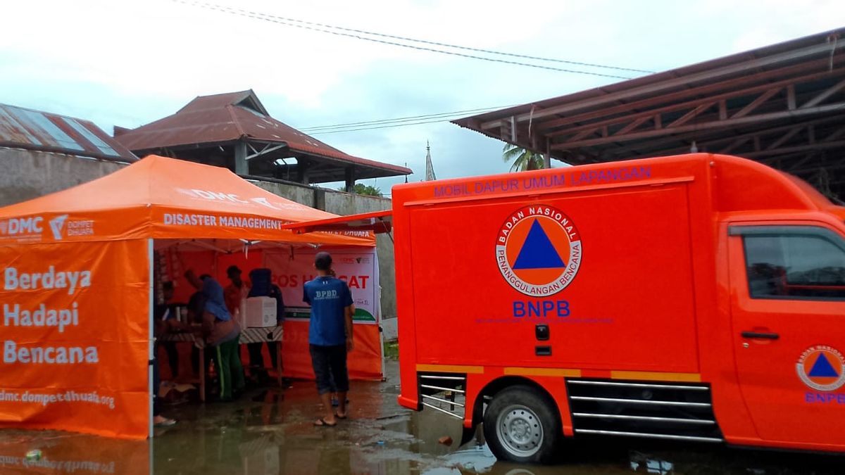 Inondation de glissement de terrain en Sumatra, Dompet Dhuafa construit des postes de réaction aux catastrophes à plusieurs points