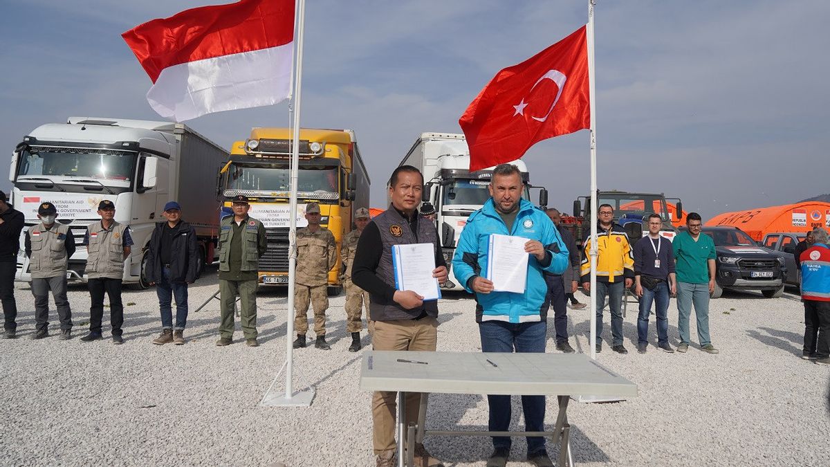 紧急医疗任务完成，印度尼西亚向土耳其政府授予野战医院
