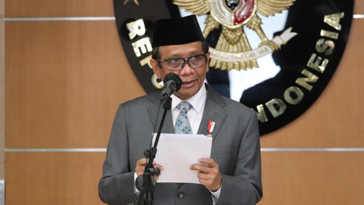 Mahfud MD Bakal Siapkan Konsolidasi Aparat Hukum dan Keamanan Hadapi Pemilu 2024  