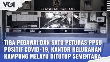VIDEO: 3 Pegawai Dan 1 Petugas PPSU Positif COVID-19, Kantor Kelurahan Kampung Melayu Ditutup Sementara