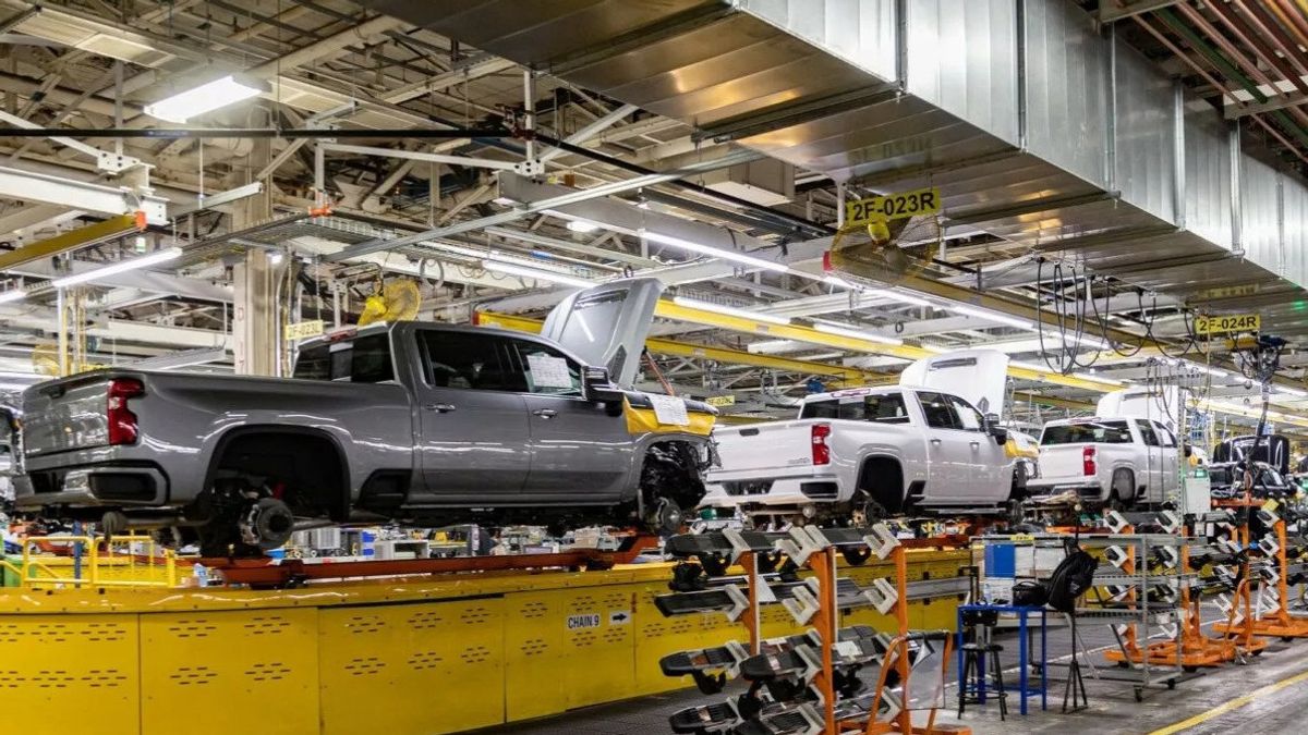 General Motors Diam-diam Minta Pemasok untuk Tinggalkan Suku Cadang Buatan China