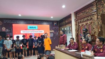 La police révèle 87 cas de gangster au Semarang en neuf mois : 73 suspects