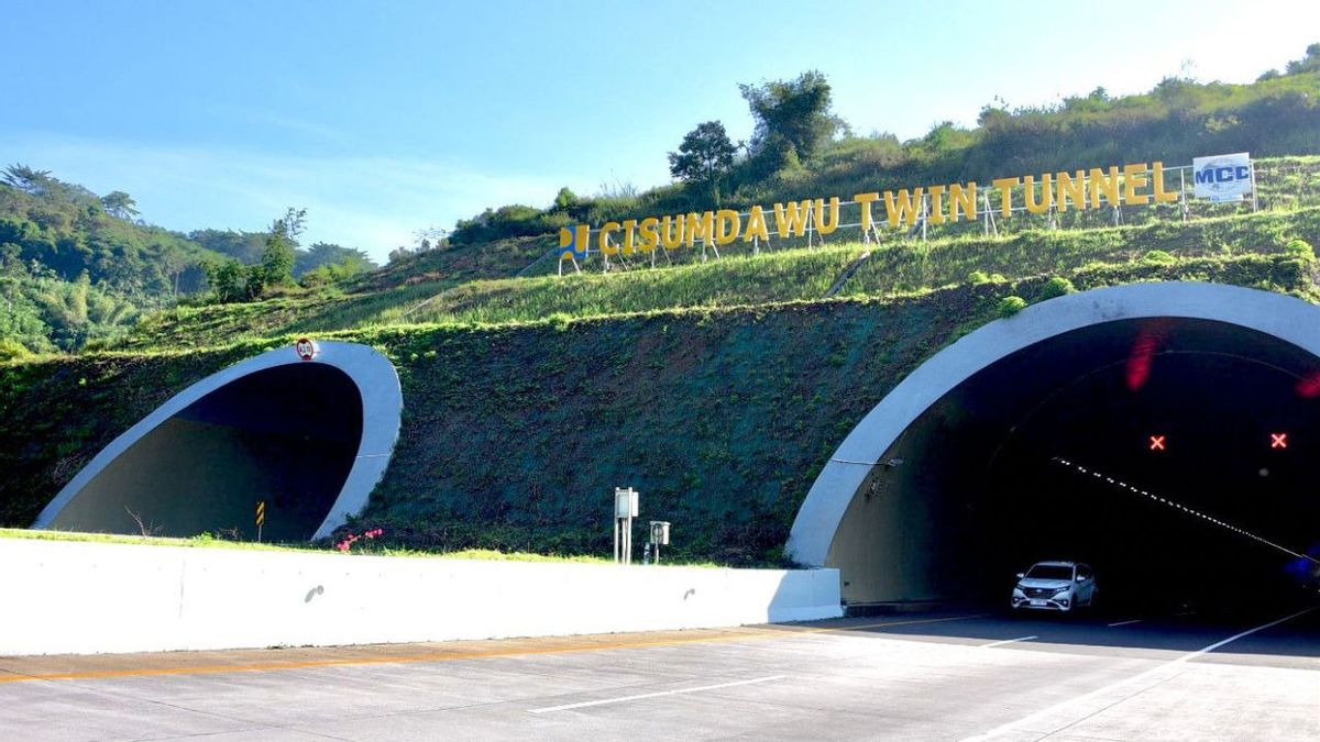 PUPR省は、スメダンの地震後、シスムダウトンネルが安全に運行されていることを確認しました