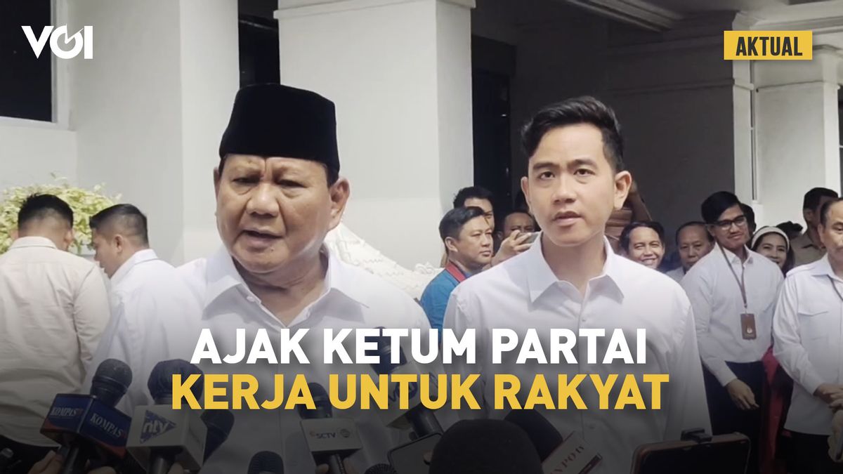 비디오: 프라보워 수비안토(Prabowo Subianto), 정치 지도자들에게 국민을 위해 협력할 것을 요청 