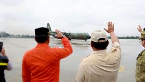Menhan Prabowo Perbantukan Pesawat Hercules C-130 untuk Penanggulangan Bencana di Turki