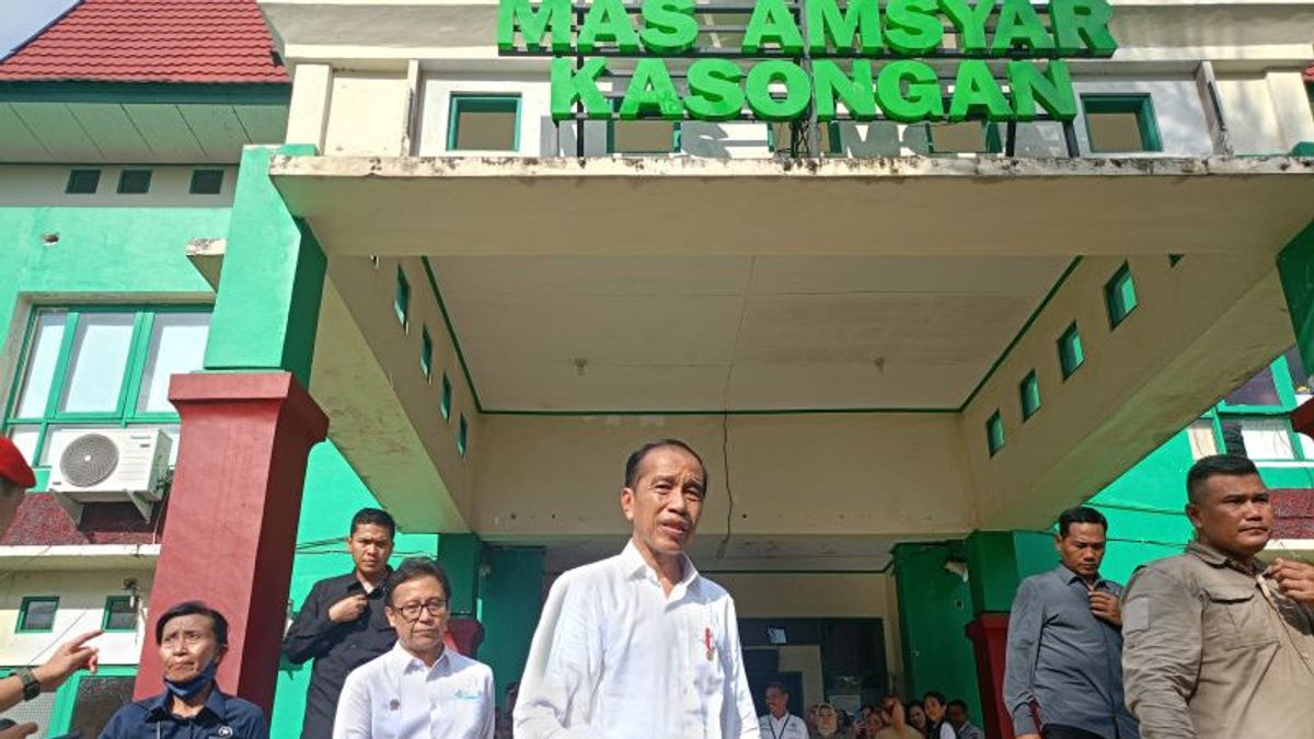 Chambre de l’hôpital Mas Amsyar Kalteng est limitée, Jokowi ordonne au ministre de la Santé d’examiner 5 hectares de terres pour l’expansion