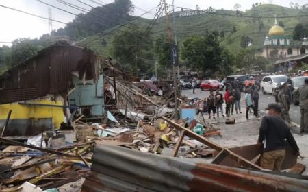 Hari Ini, Pemkab Bogor Kembali Bongkar Bangunan Liar di Kawasan Puncak