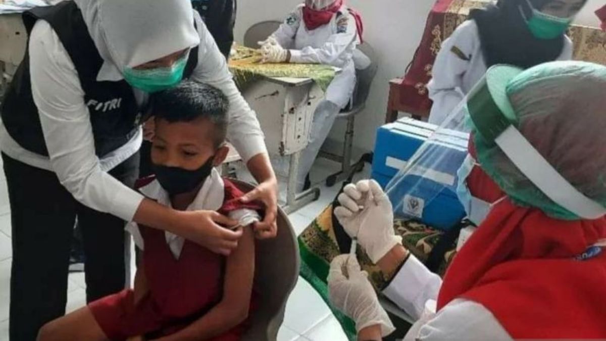 Vaksinasi COVID-19 bagi Anak di Palembang Sudah Melebihi 50 Persen dari Target