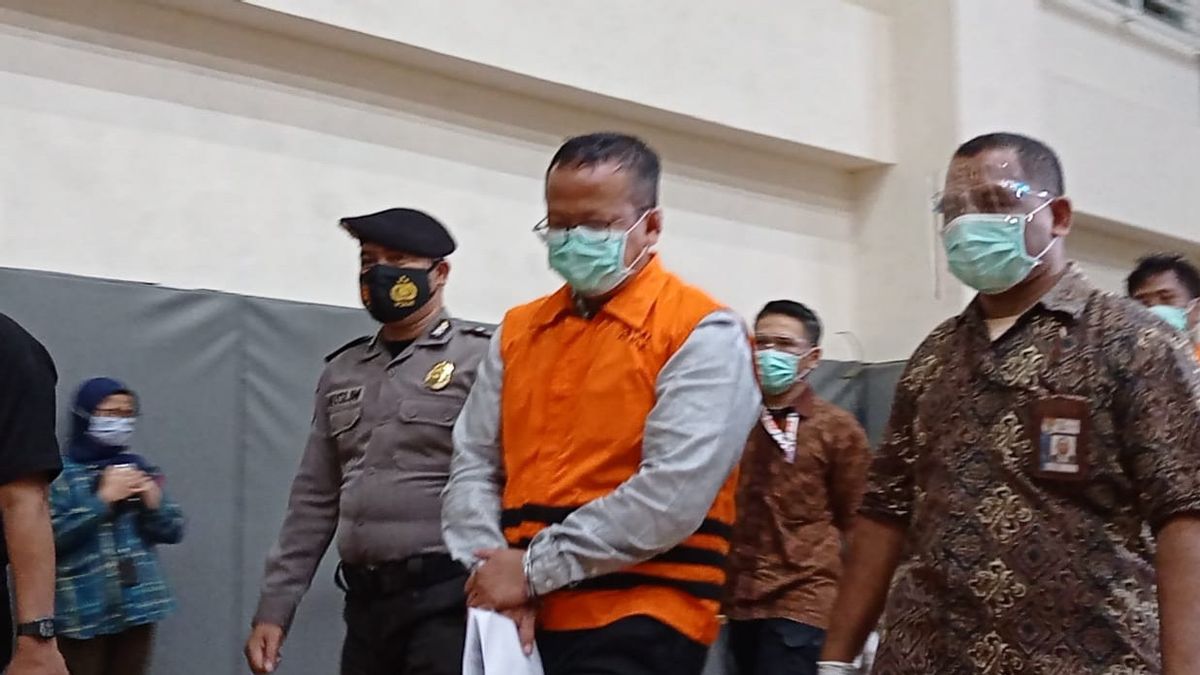 Alors Benur Corruption Suspect, Ministre Edhy Prabowo: Je Suis Désolé, Mère, Je Suis Toujours Forte Et Responsable