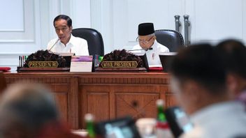 Rassemblez Les Dirigeants Des Partis Politiques Dans Le Palais, Jokowi Est Considéré Comme Voulant Réduire Les Critiques De La Coalition
