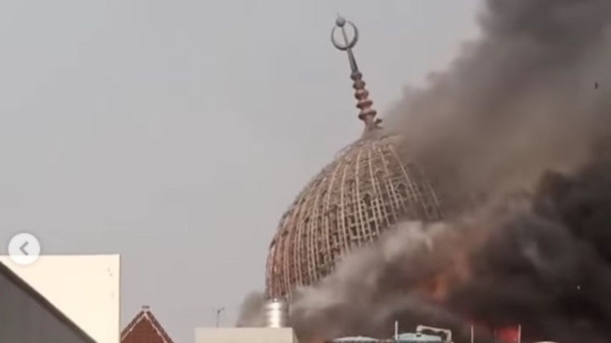 Ungkap Penyebab Kebakaran di Kubah Masjid Islamic Center Jakarta, Polres Jakut Libatkan Puslabfor Mabes Polri