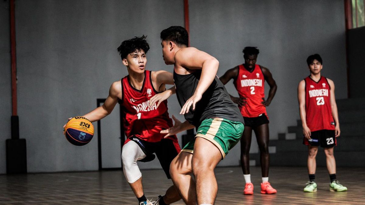 FIBA 3x3アジアカップ2024でのインドネシアバスケットボール代表チームのスケジュール