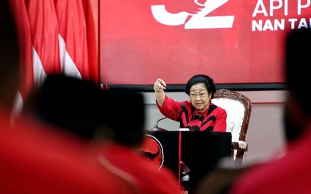 Megawati di HUT ke-52 PDIP: Dulu Polisi Saya yang Pisah, Kok Sekarang Gini?